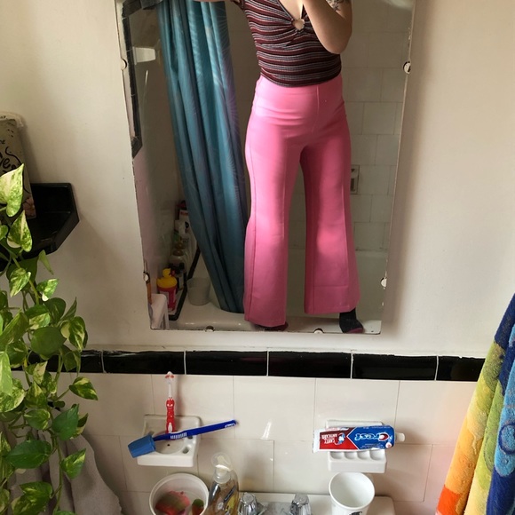 Urban Outfitters Flare pants, pink, size 6, NWT in packaging - Picture 7 of 9